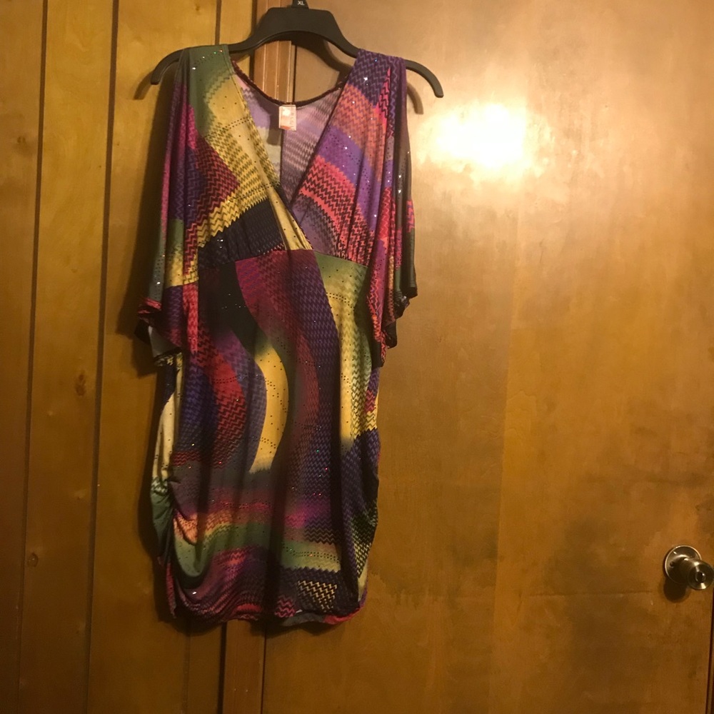 Sparkling Multicolored Dress 👗